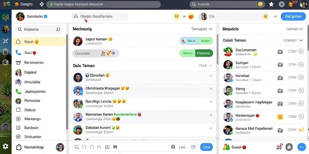 Tampilan antarmuka yang intuitif dan mudah digunakan.
