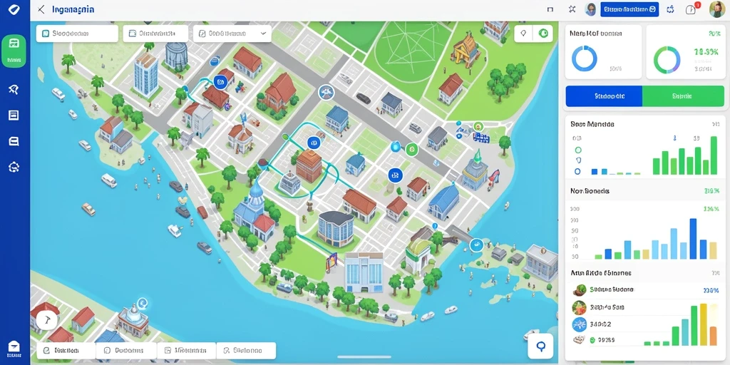 Screenshot aplikasi DAHLIA77 dengan tampilan menu utama yang menarik.