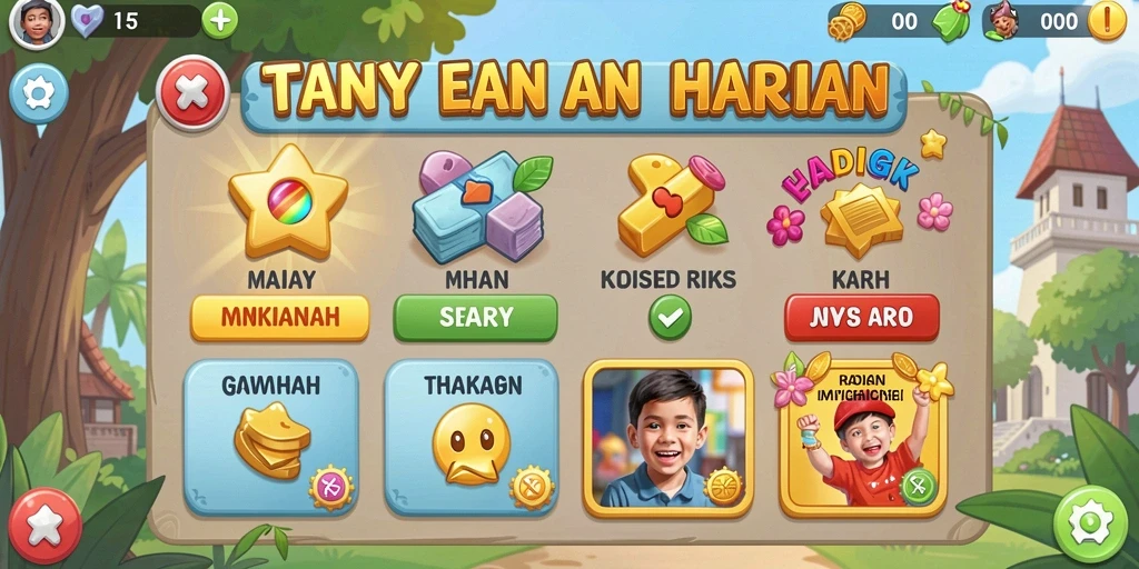 Tampilan antarmuka pengguna yang menarik dan mudah dinavigasi.