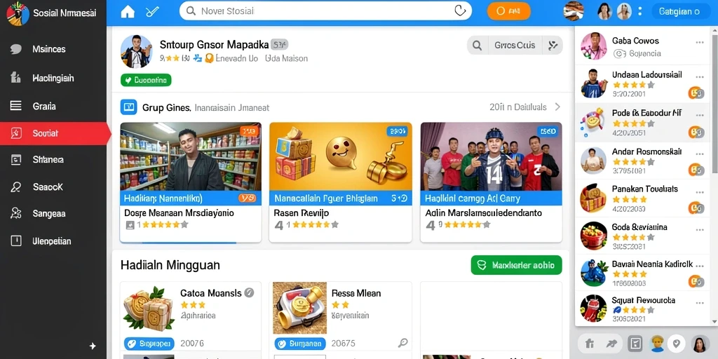 Tampilan antarmuka aplikasi FIONA77 yang menarik.