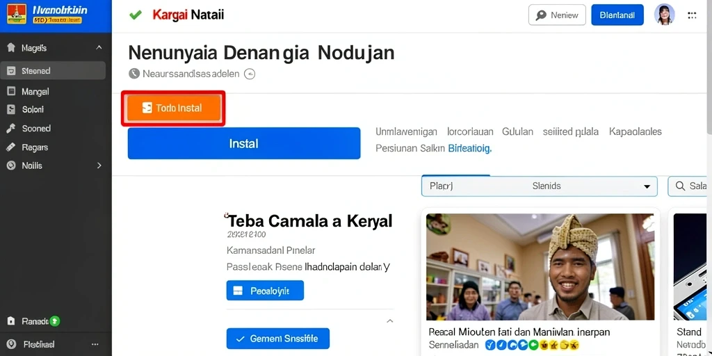 Tampilan antarmuka yang menarik dan mudah dinavigasi.