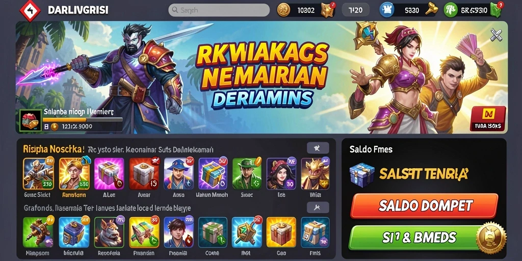 Tampilan antarmuka yang ramah pengguna dan menarik.