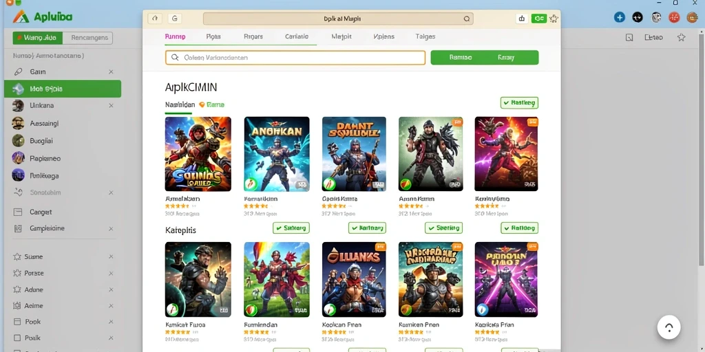 Tampilan antarmuka yang ramah pengguna.