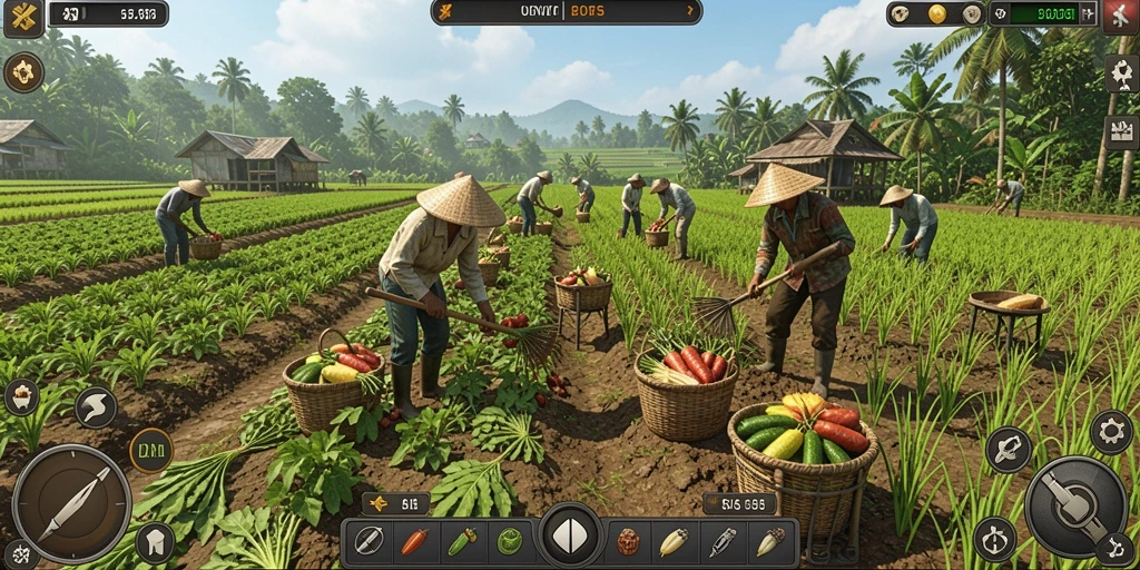 Screenshot menunjukkan antarmuka permainan slot yang menarik.