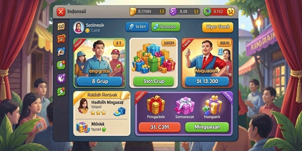 Tampilan antarmuka yang menarik dan mudah digunakan.