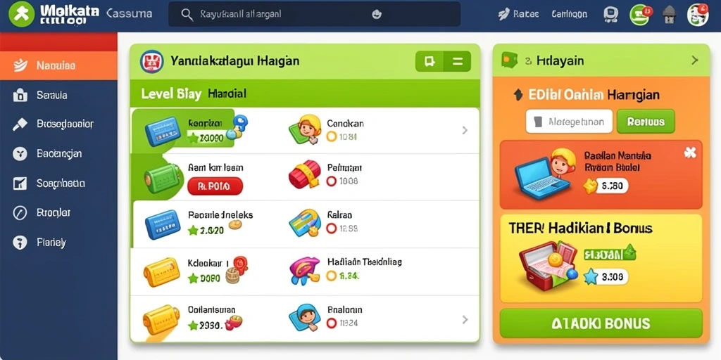 Tampilan antarmuka yang menarik dan user-friendly.