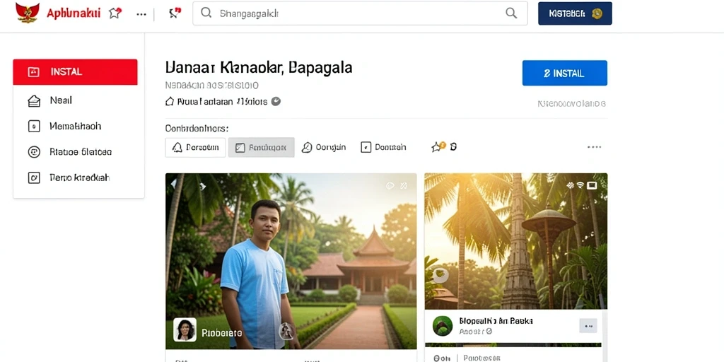 Tampilan antarmuka pengguna yang menarik.