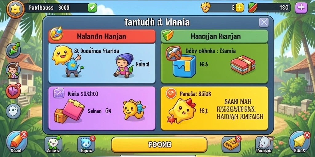 Tampilan antarmuka yang intuitif dan menarik.
