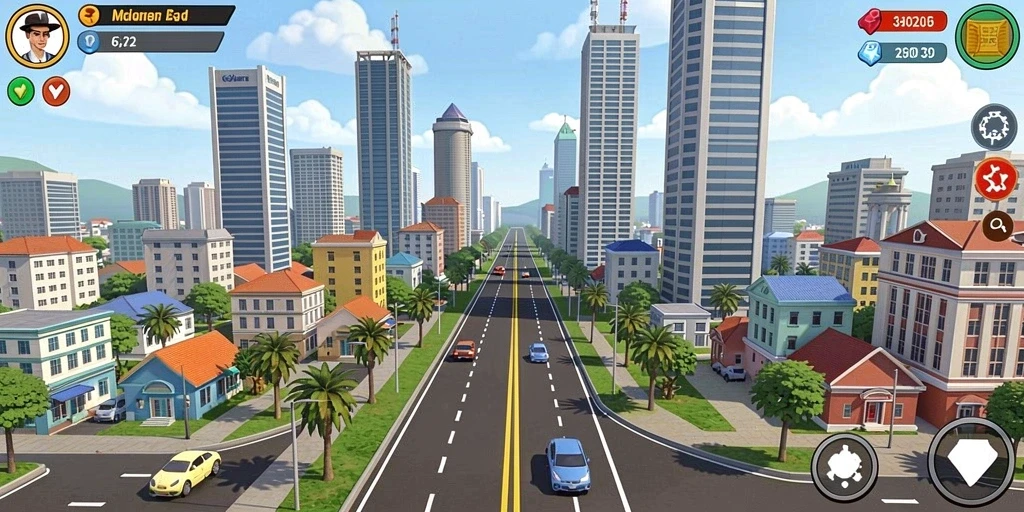 Tampilan antarmuka yang modern dan menarik.