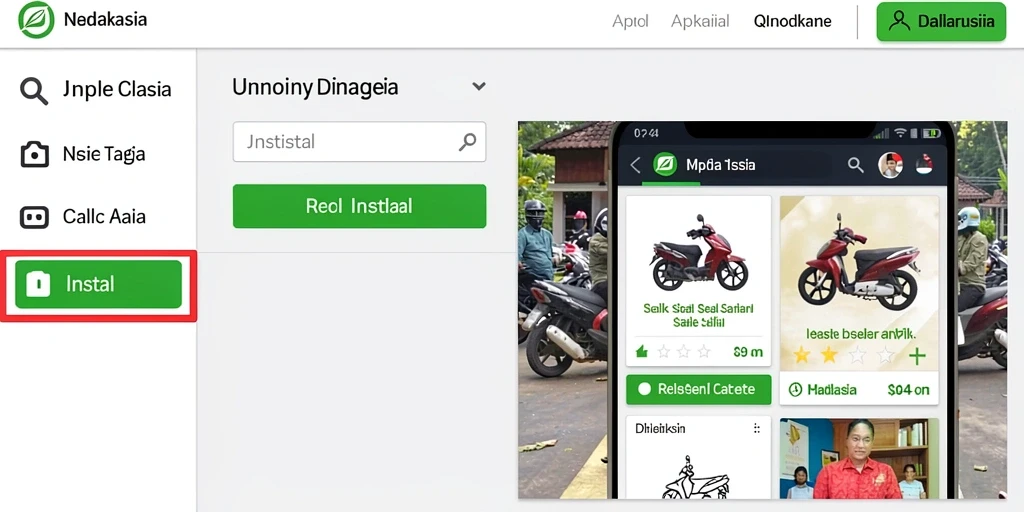 Tampilan antarmuka yang modern dan mudah dinavigasi.