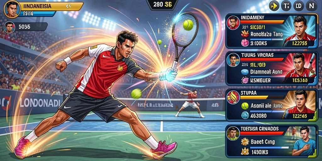 Tangkapan layar menampilkan gameplay yang seru.