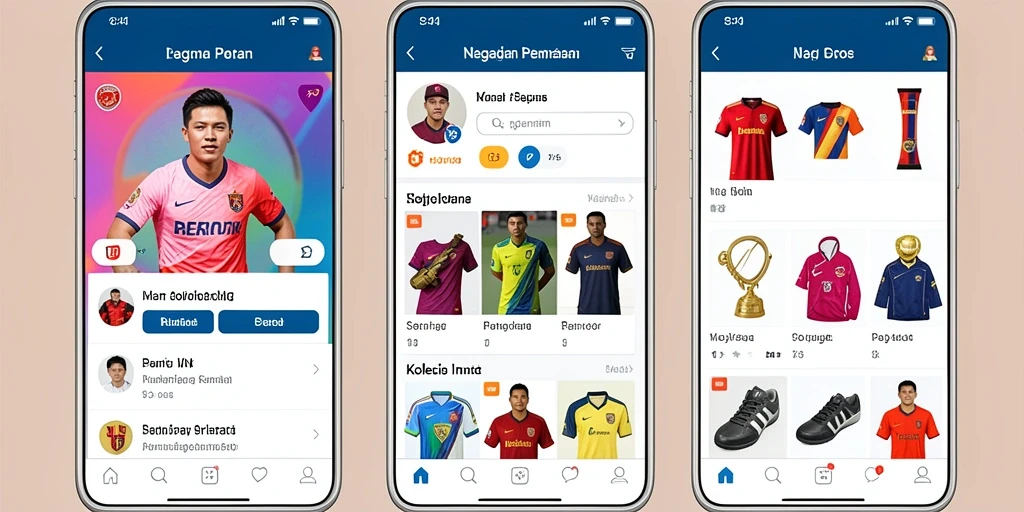 Tampilan antarmuka yang user-friendly.