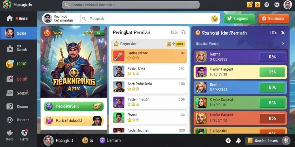 Tampilan antarmuka yang menarik dan mudah digunakan.