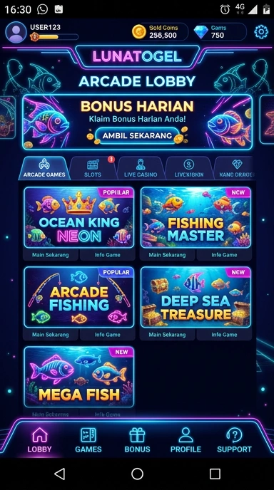 Pratinjau antarmuka lunatogel — aplikasi APK resmi Android v3.2.4