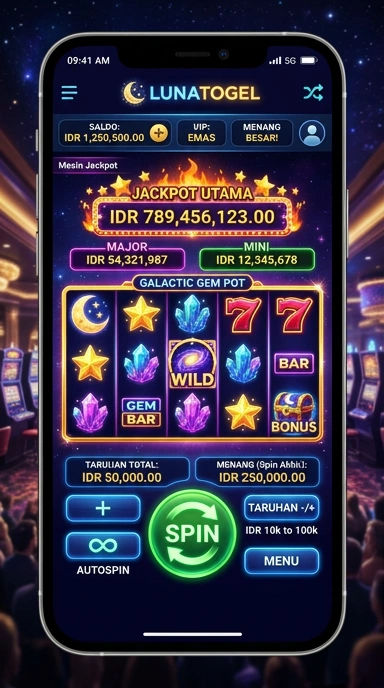 Galeri pratinjau visual lunatogel build APK resmi terbaru